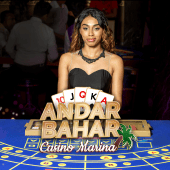 Casino Marina Andar Bahar live table tile art